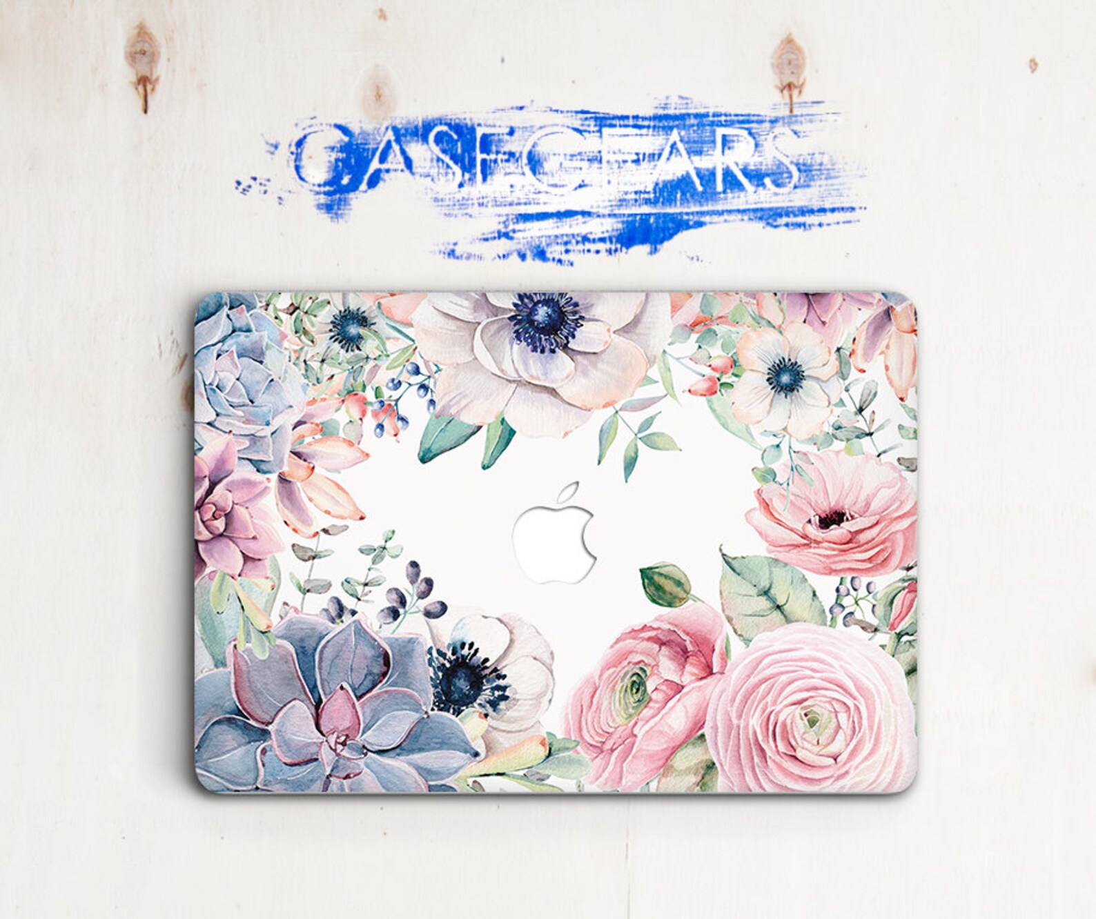 Flower Macbook 12 Case Floral Laptop Case Macbook Pro 15 Case Etsy