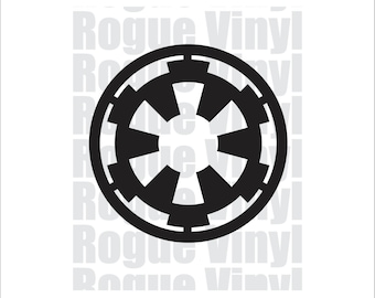 Galactic Empire Symbol Decal / Sticker - Dark Side - Star Wars