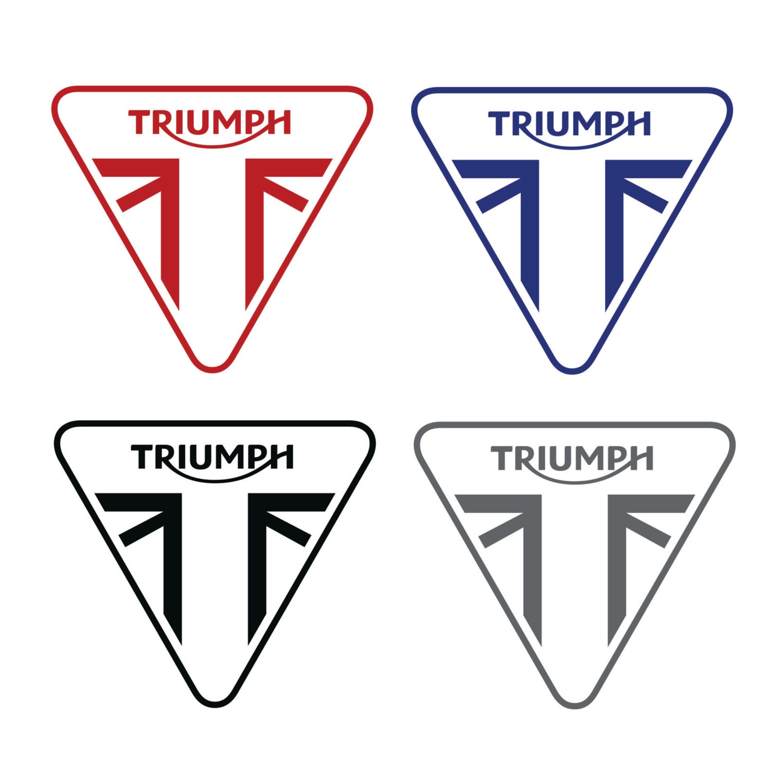 Triumph Motorcycles Decal / Sticker High Quality Etsy
