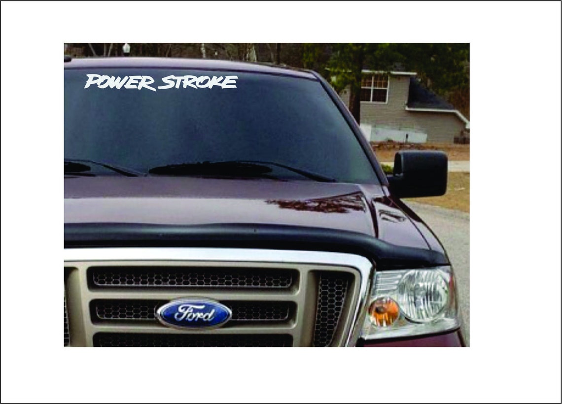 Ford Power Stroke Decal / Sticker Etsy
