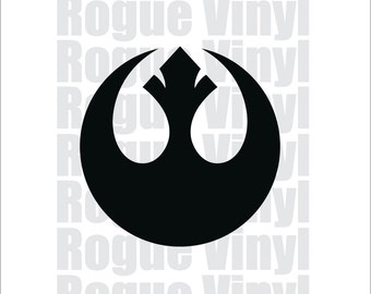 Rebel Alliance Symbol Decal / Sticker - Luke Skywalker - Star Wars