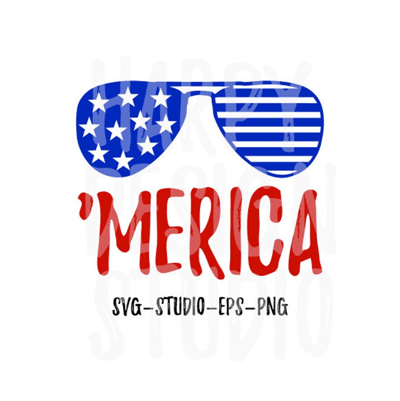 Download Merica SVG Fourth Of July SVG Patriotic SVG Sunglasses Svg ...