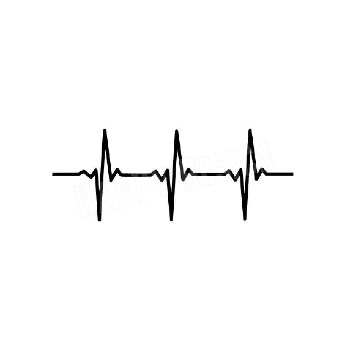 Download Heartbeat SVG File Hearbeat Pulse SVG Medical SVG Nurse | Etsy