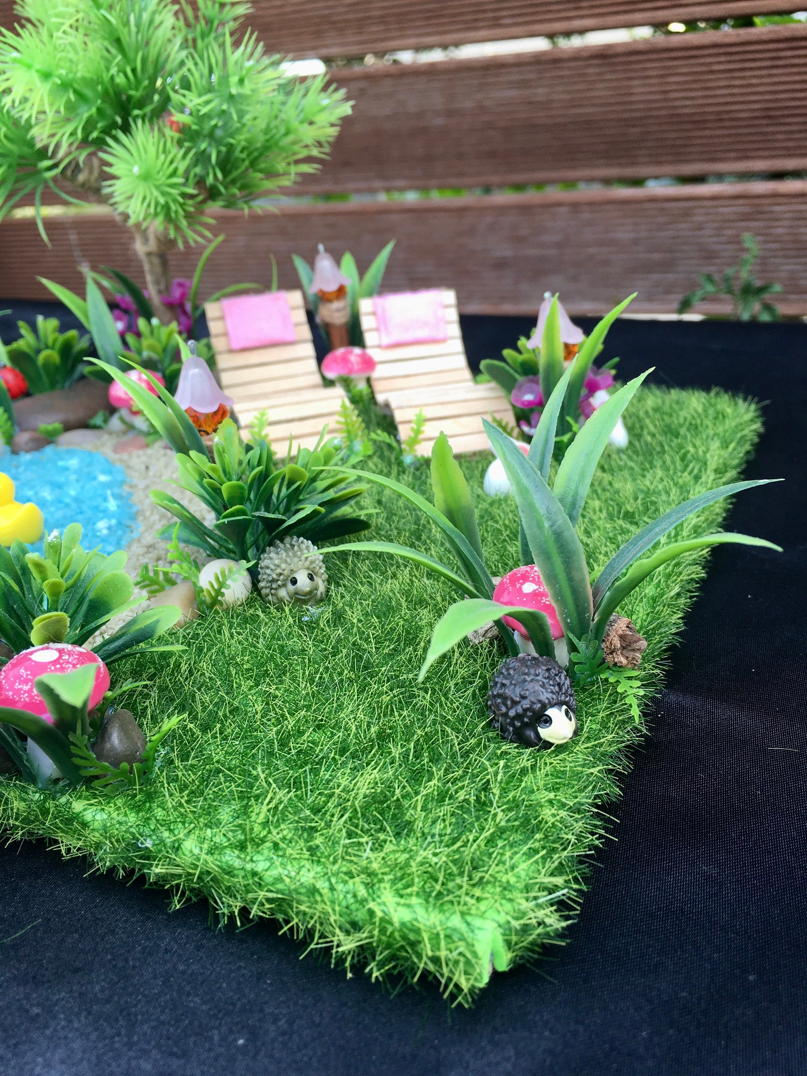 Fairy garden Diorama. Handmade miniature decorative item | Etsy