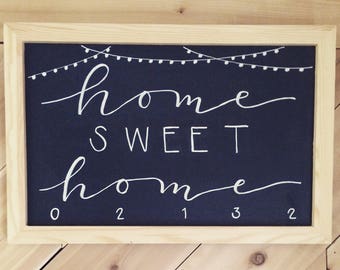 home chalkboard etsy