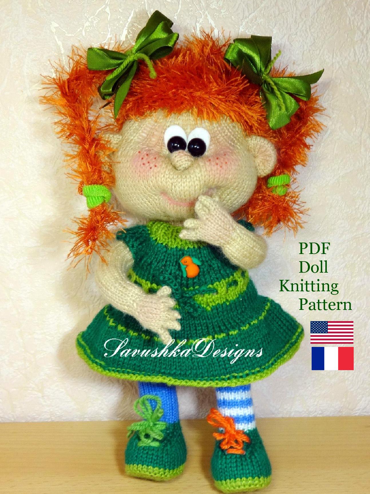 編みの人形 セール 赤い帽子 緑色 編みの人形 赤い帽子 緑色 人形用
