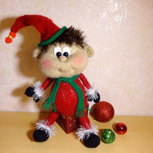 Knitting Elf Pattern Amigurimi Christmas Elves Toy