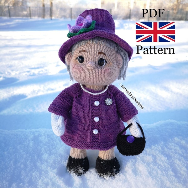 Queen Elizabeth Doll Etsy