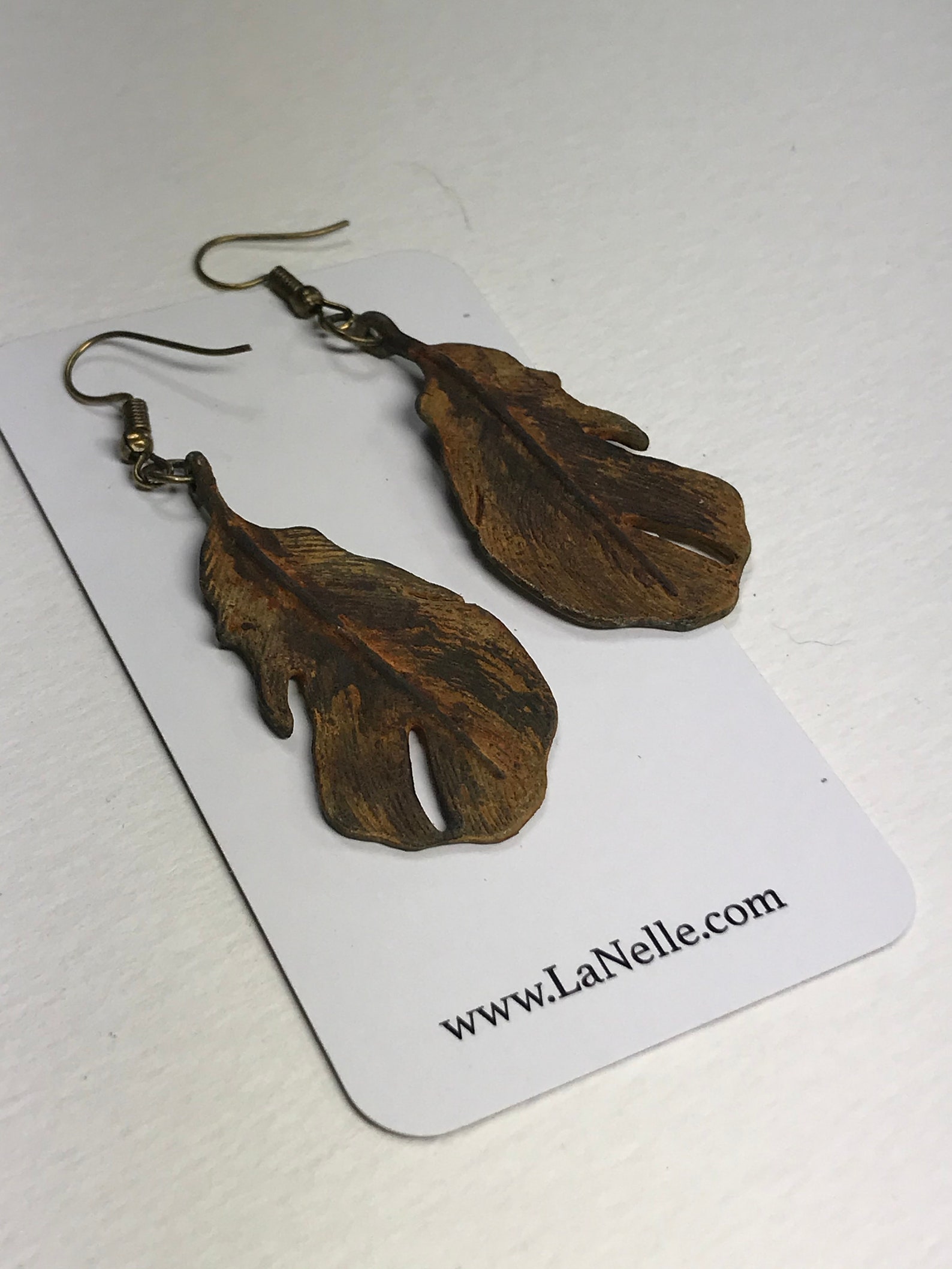 RUST RUST RUST Real rusted earrings handmade one of a Etsy