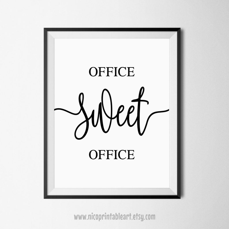 Office Wall Prints Funny Printable Quotes Office Printables Etsy