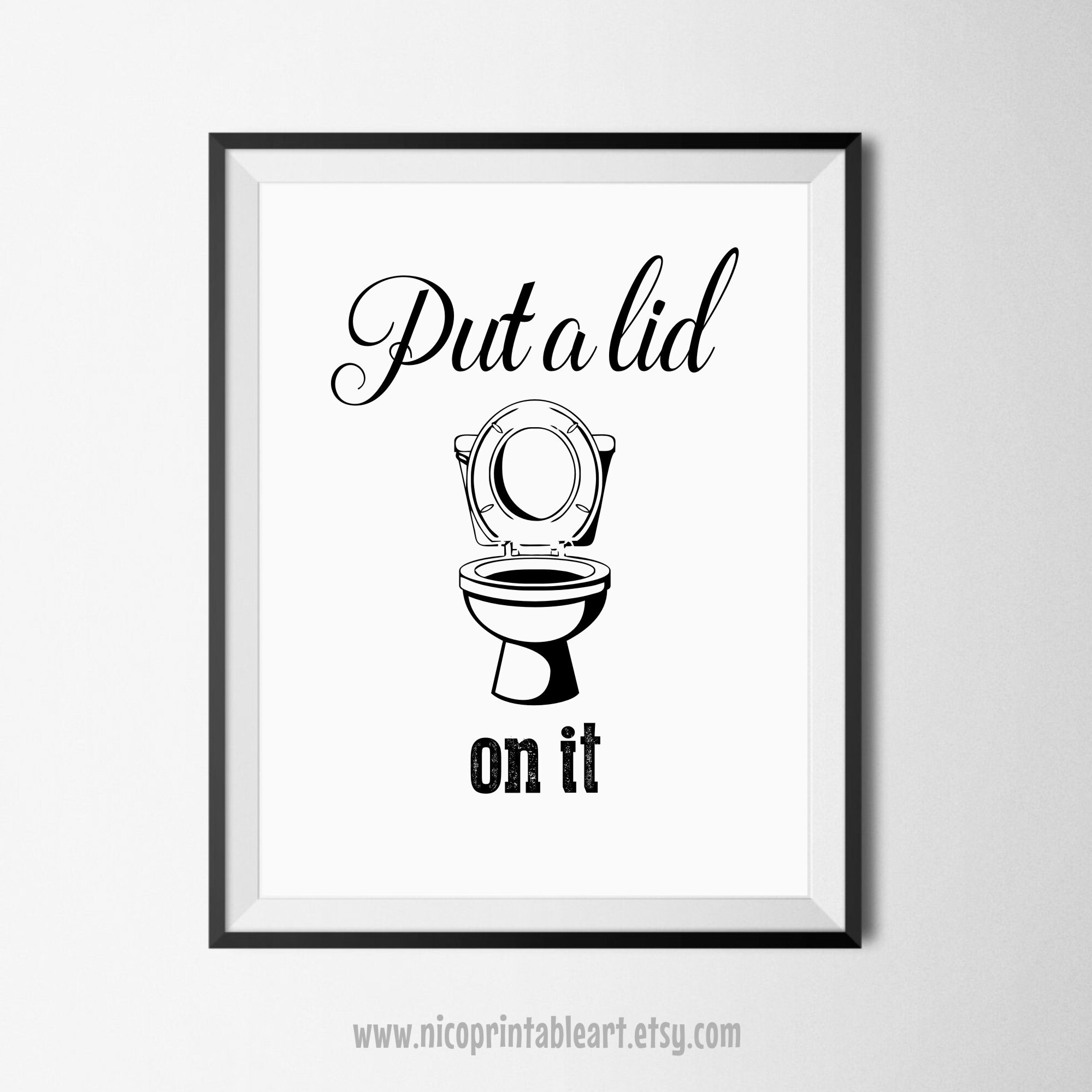 Lustiges Badezimmer Schild Badezimmer Humor Art Badezimmer | Etsy