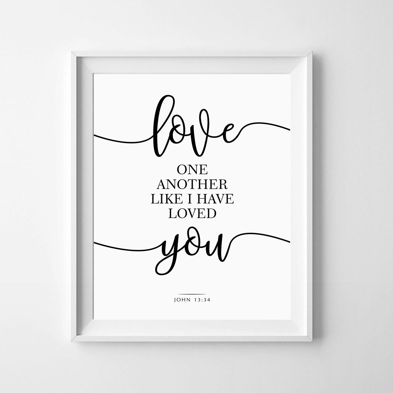 Wedding Bible Verse Printable Bible Verse Quote Love One | Etsy
