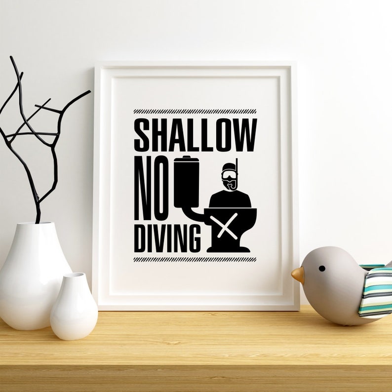 Lustige Bilder fürs Badezimmer: Bringen Sie Farbe und Freude in Ihr Badezimmer!