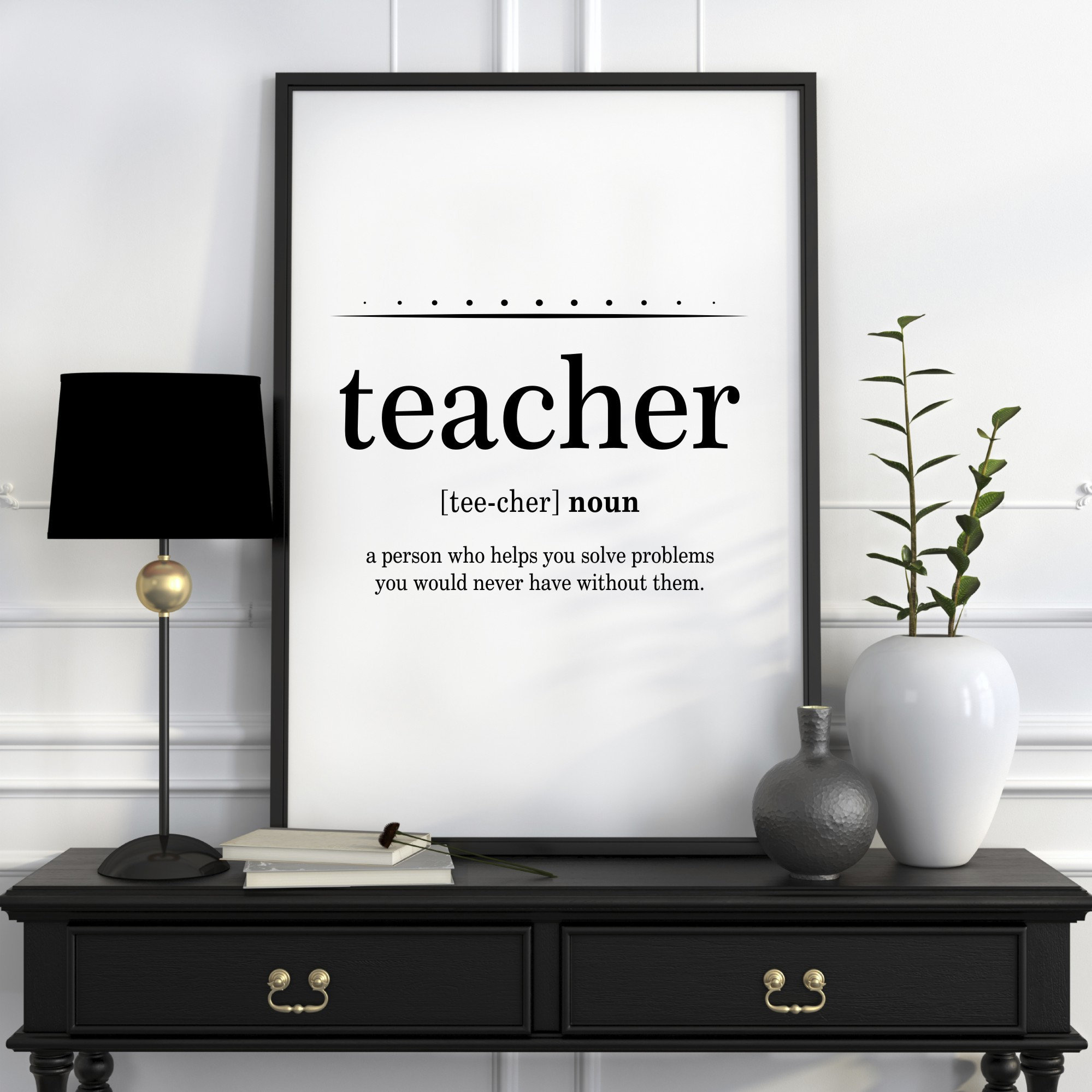 Teacher Quote Art Teacher Quotes Funny Teacher Gift Teacher Etsy