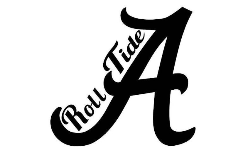 Roll tide alabama football decal sticker / These look great on Etsy