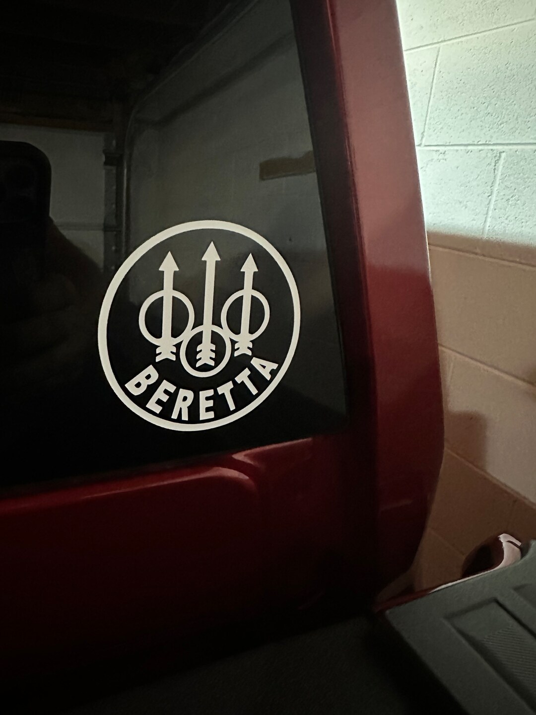 Beretta Retro CR Decal Sticker » A1 Decals