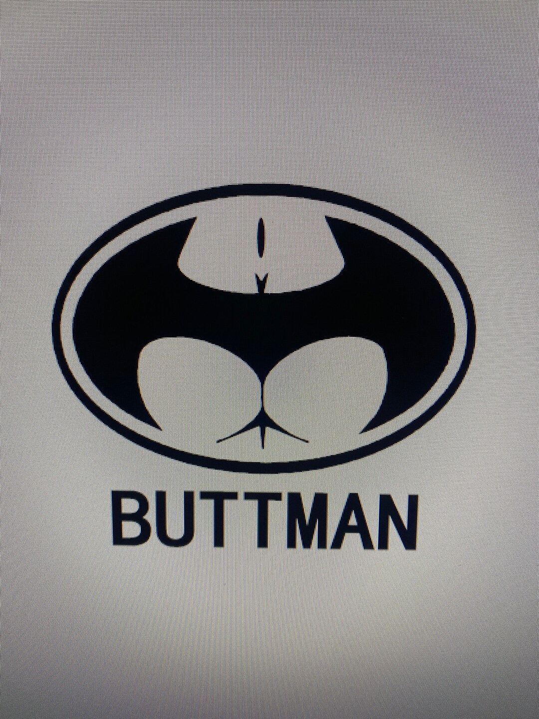 Buttman Decal / Car and Truck Decals Etsy