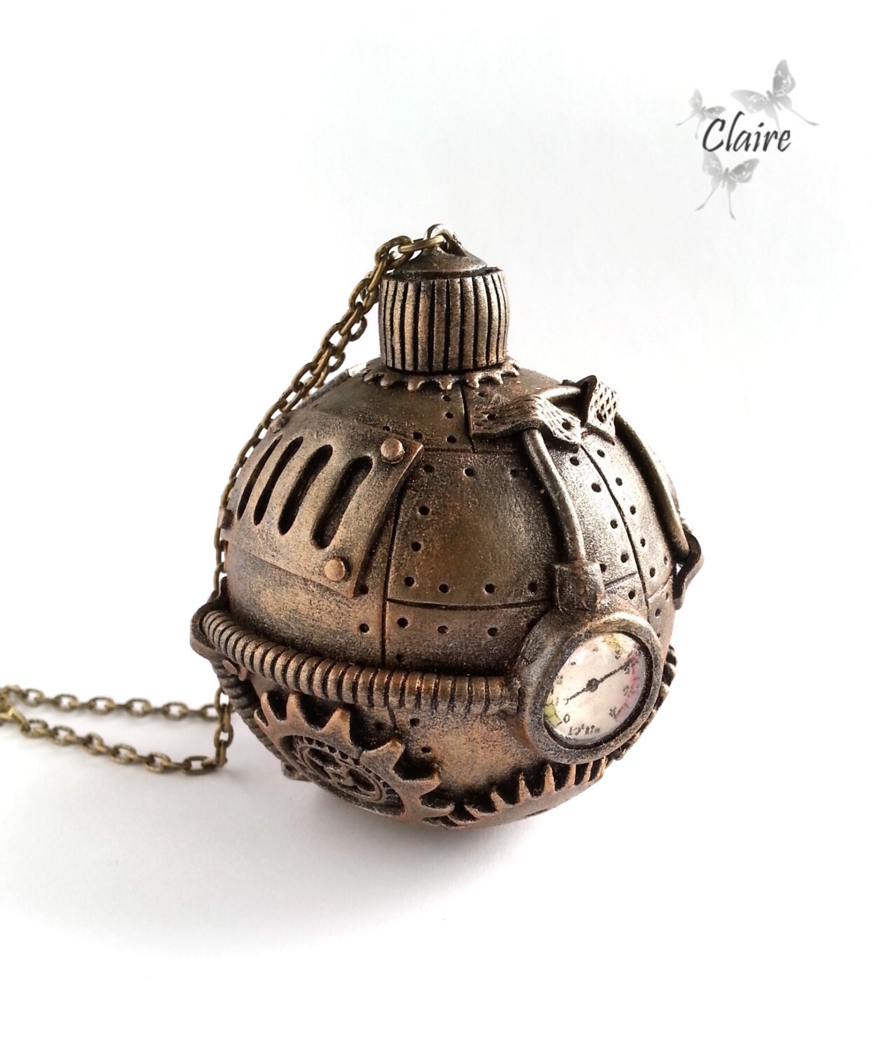 Steampunk Christmas Ornaments 