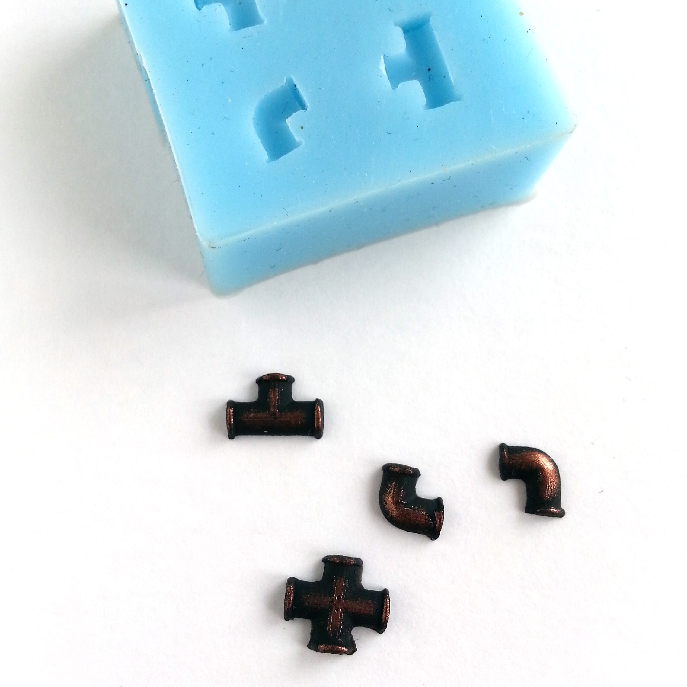 Pipe Fittings Silicone Mold Steampunk DIY Steampunk Mold Resin Etsy
