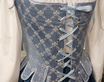 Corset, rococo baroque corset, historical costum, brocade corset