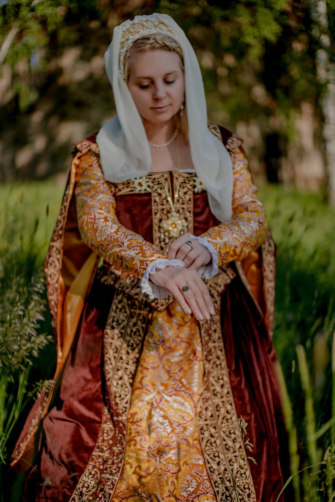 Renaissance Woman Dress, Renaissance Dress, Historical Costume ...