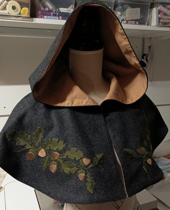 Fantasy costume, woolen cape, elf costum, Cosplay