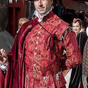 Men Renaissance Clothing historical Costum Men Costume Renaissance Etsy