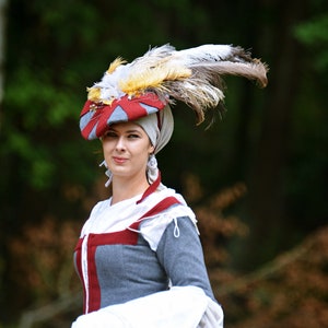 Renaissance woman dress, Landsknecht dress, historical costume, historical woman dress, Germany historical costume, renaissance dress