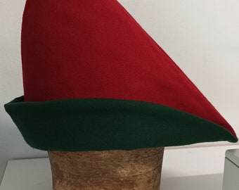 Medieval hat, historical hat, woolen medieval hat, historical costum, fantasy costume,hat