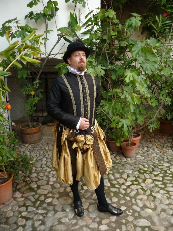 Men Renaissance Clothing Landsknecht Costume Men German Ireland ...