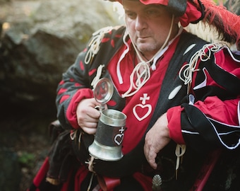 landsknecht costume, men historical costum, renaissance costum, men german renaissance, landsknecht, waffenrock