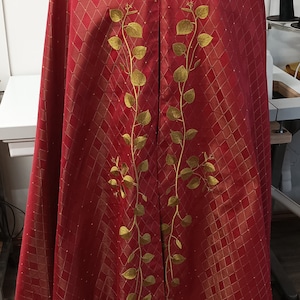 Medieval cloak, fantasy costume, fantasy cloak, brocade cloak