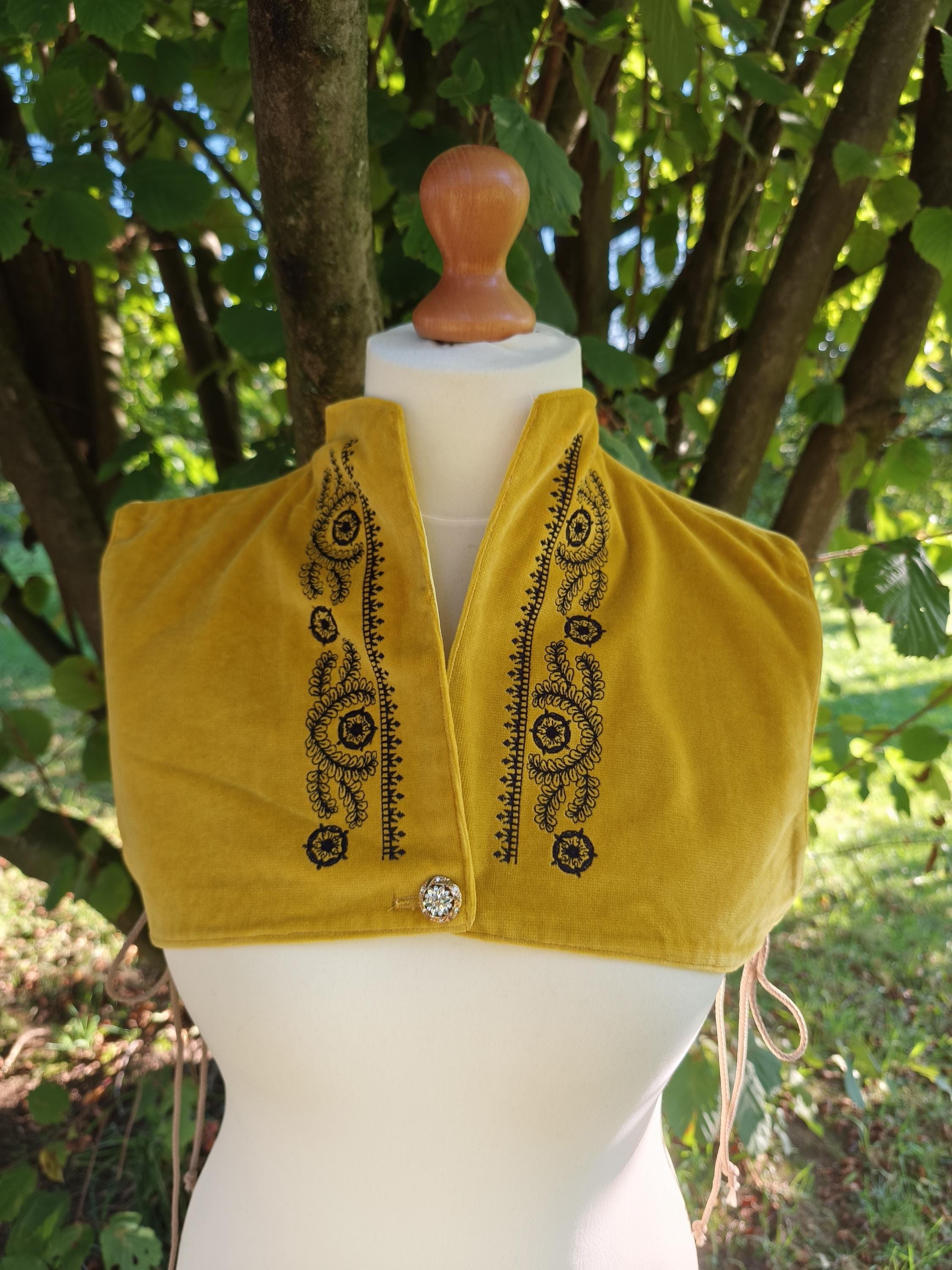 Italian Partlet Partlet, Renaissance Partlet, Tudor Partlet, Historical Costume - Etsy