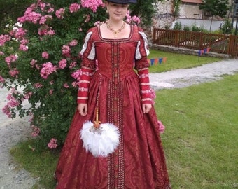 Renaissance woman dress, renaissance dress, historical costume, historical woman dress, historical dress