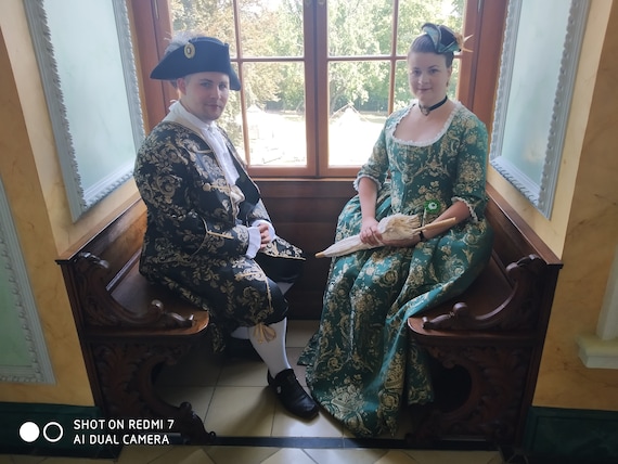 Vestido de mujer rococó vestido barroco traje histórico | Etsy