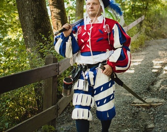 Renaissance Kleidung, Landsknecht Tracht, Renaissance Kleidung, Mittelaltergewandung