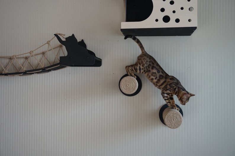 cat bed gift for catlover modern cat furniture plywood cat cabinet,pillow Furniture set for cats pet supplies Cat house