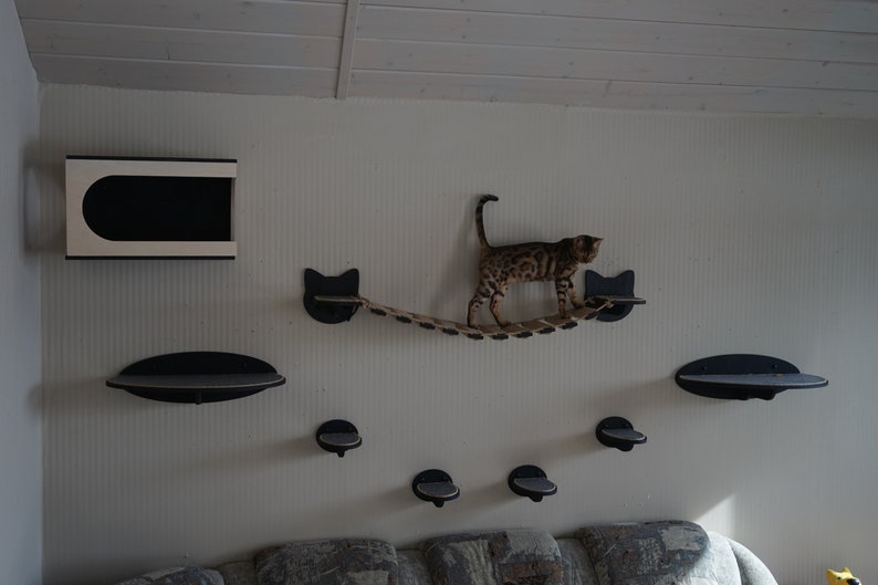 MöbelSet für Katzen. Katzenhaus Sperrholz Katzenbett Etsy