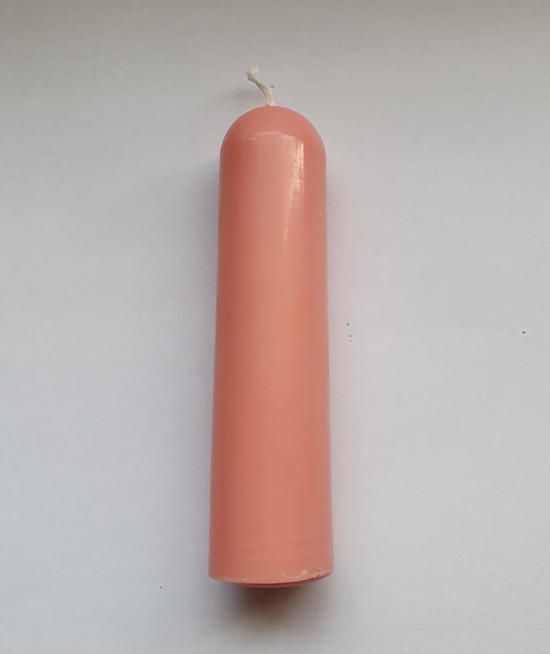 Soy Wax PlayLow Temp CandleSensual Drip/Wax PlayBondageFetishBDSM Peach