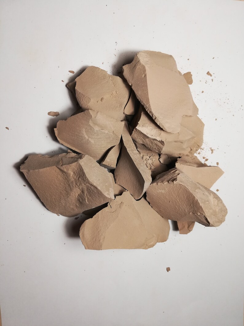 Edible clay Uzbek pink clay Etsy