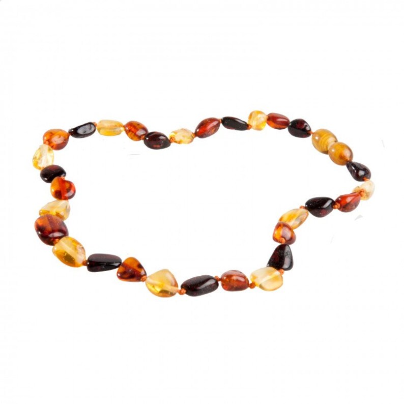 baltic sea amber teething necklace