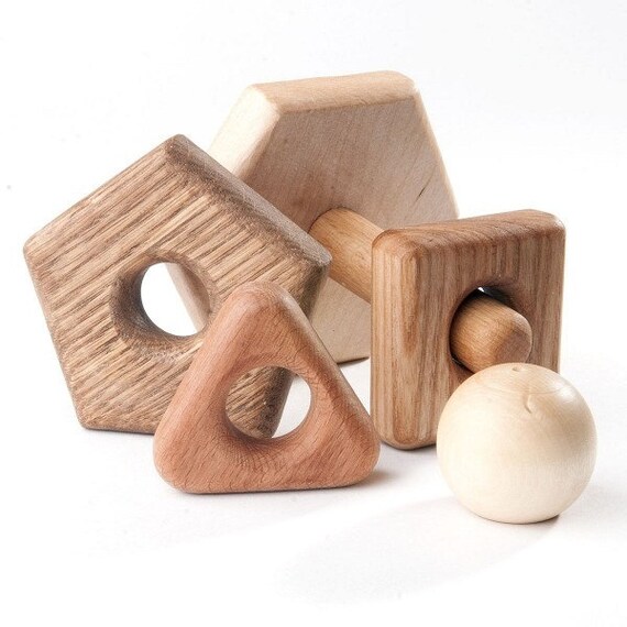wooden shape toy waldorf toy Wood stacker,stacking toy stacking toy