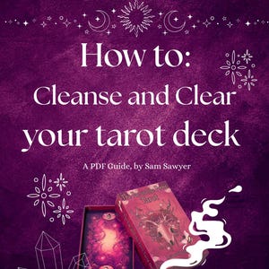 So reinigen Sie Ihr Tarot Deck - Anfänger Spickzettel PDF