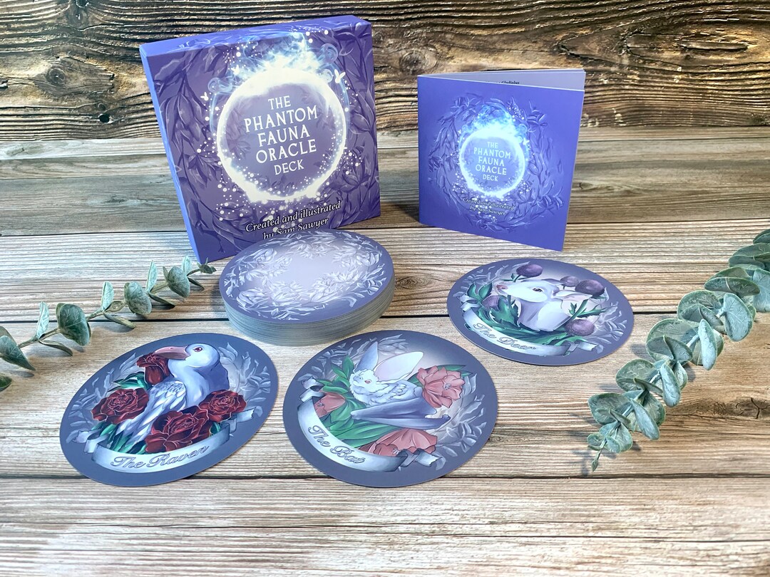 Phantom Fauna Oracle Deck: Animal Divination, Intuitive Guidance - Etsy