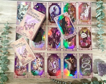 Opal Edition Oracle Deck: Primrose and Prose, 40 Card Divination Deck