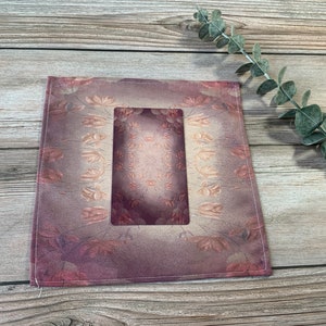 Panno dei tarocchi di primula e prosa, panno di carte, divinazione, panno dei tarocchi per la diffusione, piccolo panno dei tarocchi, panno rituale