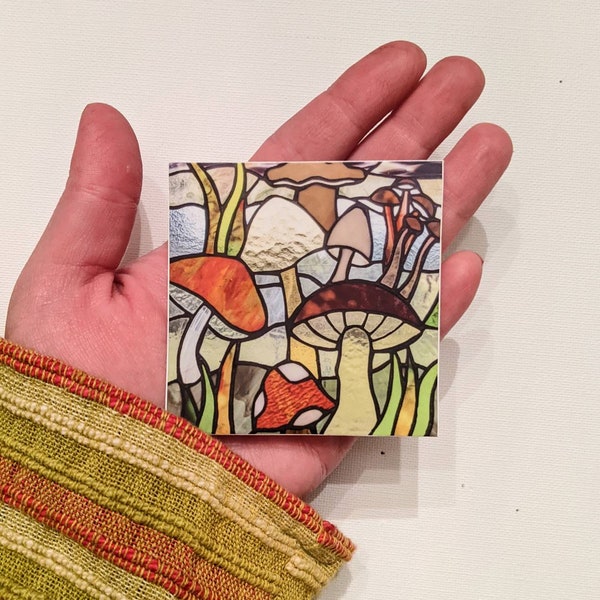 Stained Glass Sticker Etsy