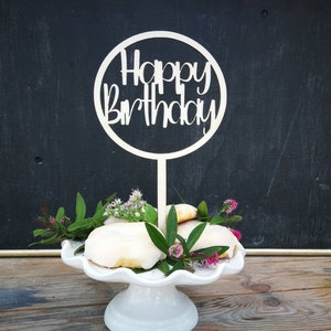 Cake Topper//Buon compleanno Torta Topper // Happy Birthday Party // Torta Topper // Buon Compleanno Topper// Festa di compleanno