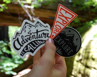 Adventure is Calling Sticker Set
