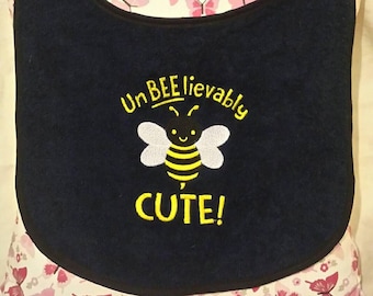 Large Breed Dog Bib: Absorbent Terry Towel, Newfoundland, St Bernard
